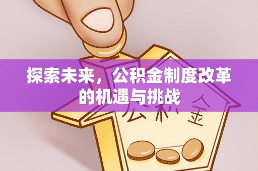 快速探索未来，公积金制度改革的机遇与挑战