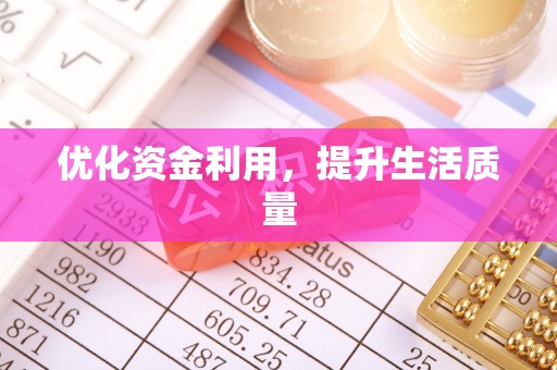 快速优化资金利用，提升生活质量