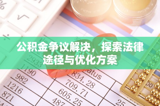 快速公积金争议解决，探索法律途径与优化方案