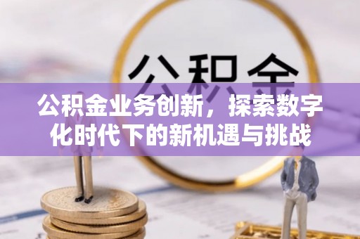 快速公积金业务创新，探索数字化时代下的新机遇与挑战