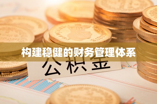快速构建稳健的财务管理体系