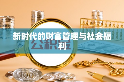 快速新时代的财富管理与社会福利