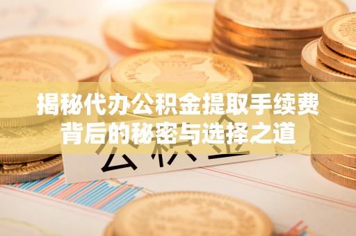 快速揭秘代办公积金提取手续费背后的秘密与选择之道