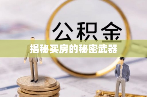 快速揭秘买房的秘密武器