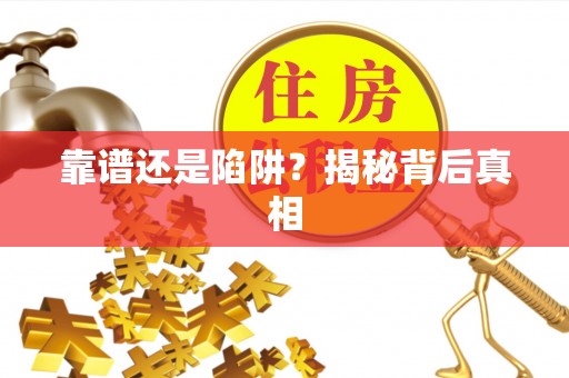 快速靠谱还是陷阱？揭秘背后真相