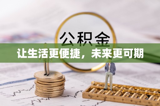 快速让生活更便捷，未来更可期
