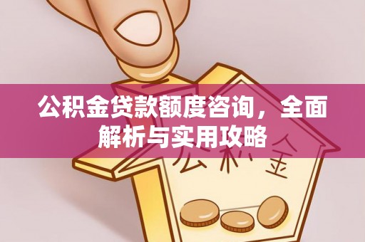 快速公积金贷款额度咨询，全面解析与实用攻略