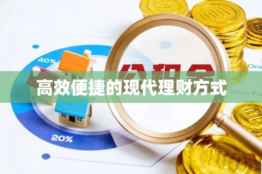 快速高效便捷的现代理财方式