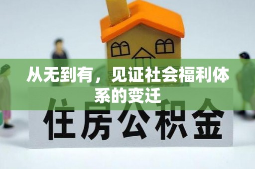 快速从无到有，见证社会福利体系的变迁