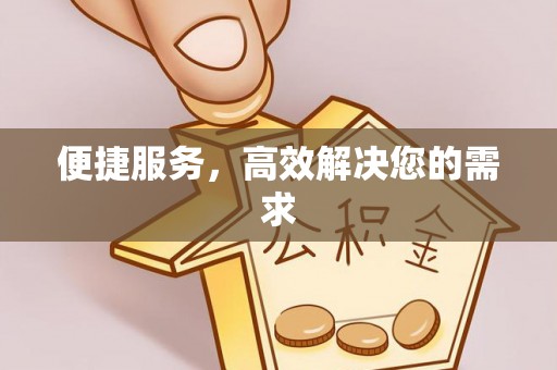 快速便捷服务，高效解决您的需求