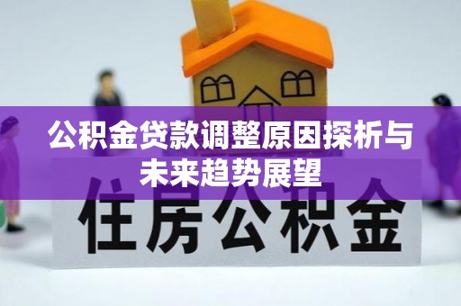 快速公积金贷款调整原因探析与未来趋势展望