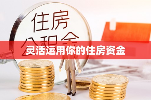 快速灵活运用你的住房资金