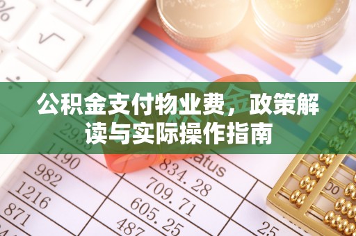 快速公积金支付物业费，政策解读与实际操作指南