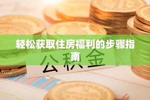 快速轻松获取住房福利的步骤指南