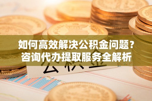 快速如何高效解决公积金问题？咨询代办提取服务全解析