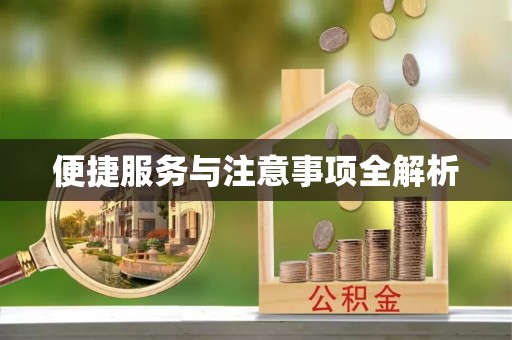 快速便捷服务与注意事项全解析