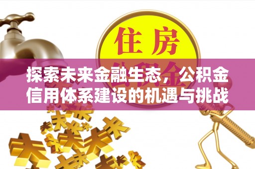 快速探索未来金融生态，公积金信用体系建设的机遇与挑战