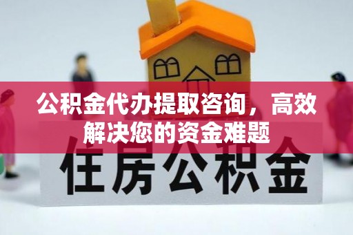 快速公积金代办提取咨询，高效解决您的资金难题