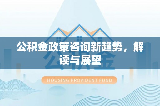 快速公积金政策咨询新趋势，解读与展望