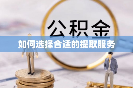 快速如何选择合适的提取服务